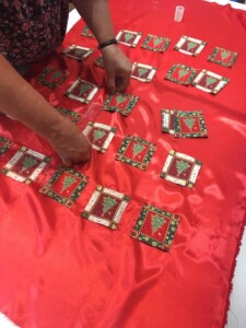 Création d'un calendrier de l'avent par Marie-Hélène