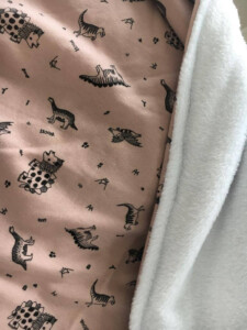 Couverture toute douce crée par Elodie